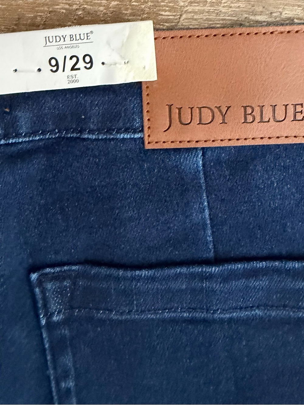 NWT Judy Blue Dark Blue Jeans - Picture 5 of 7